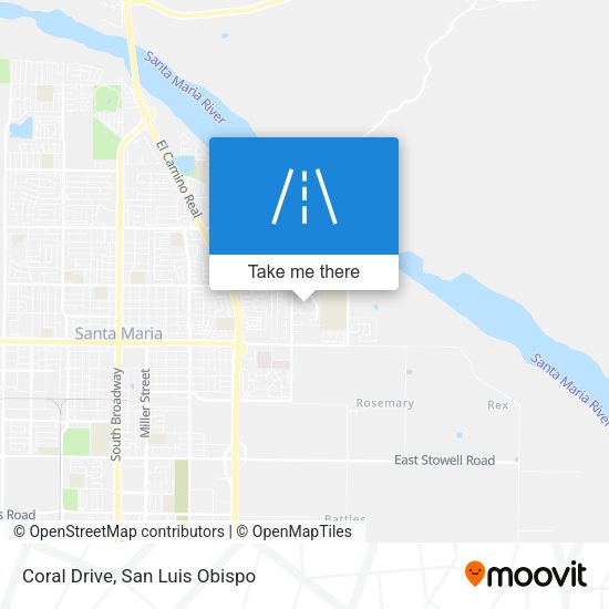 Mapa de Coral Drive