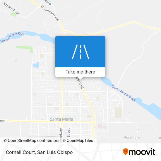 Cornell Court map
