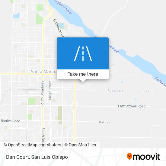 Mapa de Dan Court
