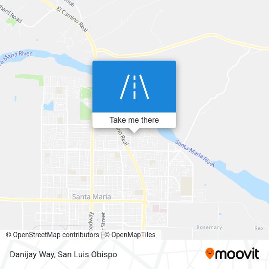 Danijay Way map