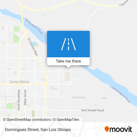 Domingues Street map