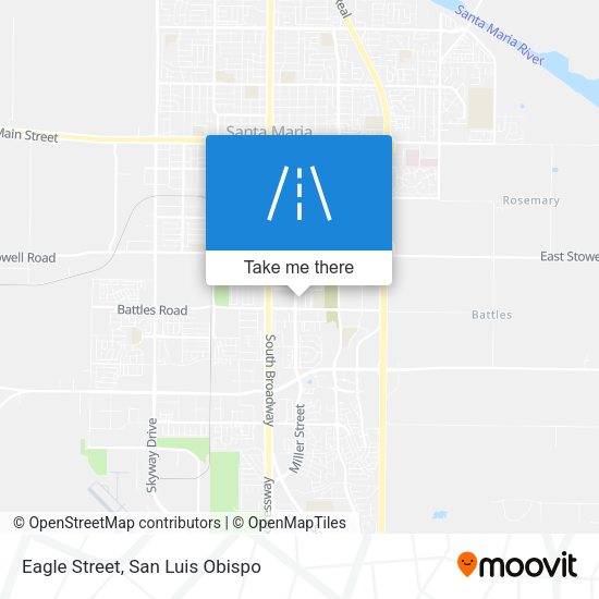 Eagle Street map