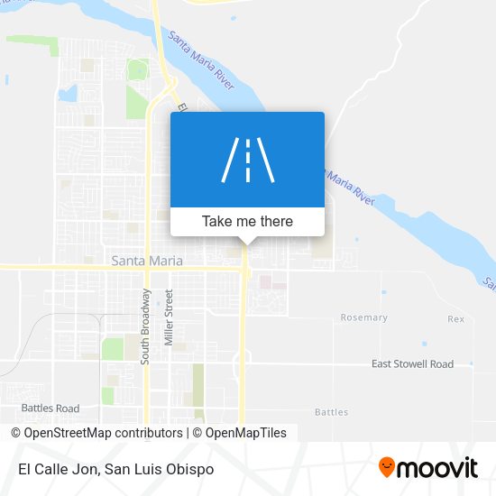 El Calle Jon map