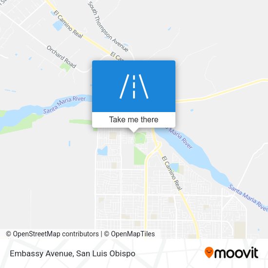 Embassy Avenue map