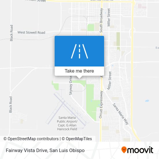 Fairway Vista Drive map