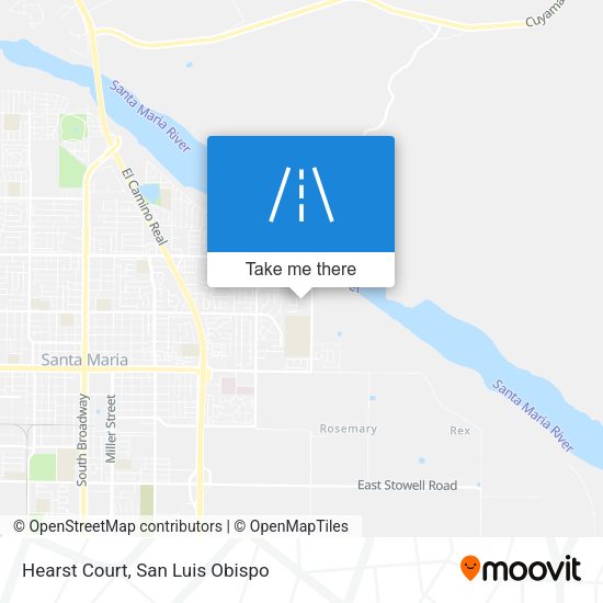 Mapa de Hearst Court