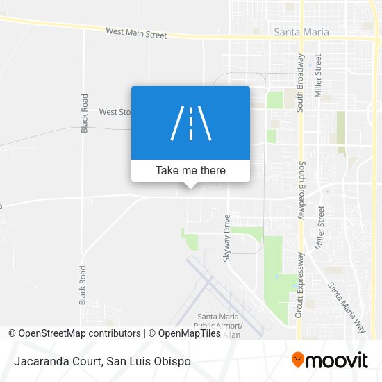 Mapa de Jacaranda Court