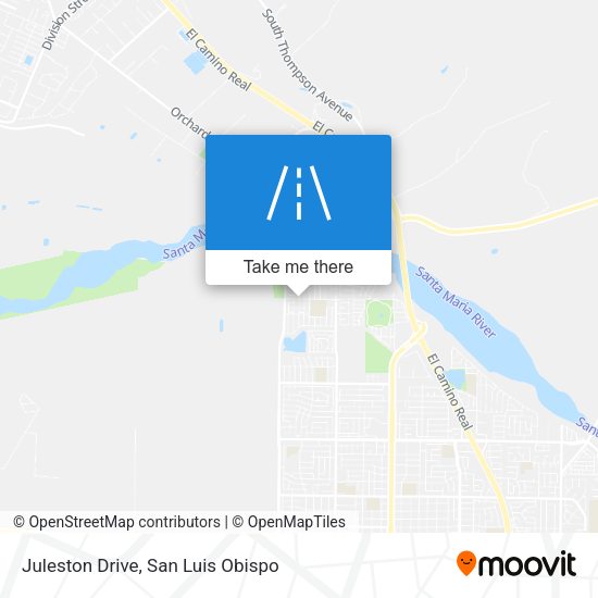 Juleston Drive map
