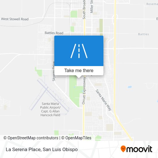 Mapa de La Serena Place