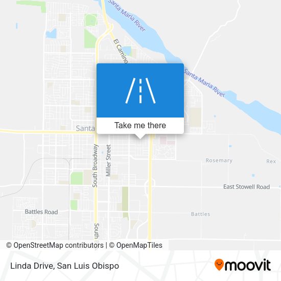 Mapa de Linda Drive