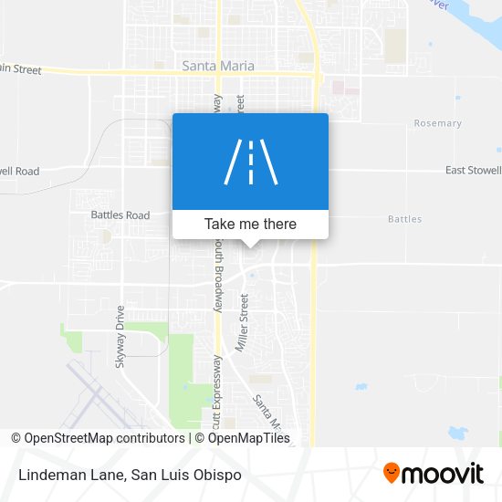 Lindeman Lane map