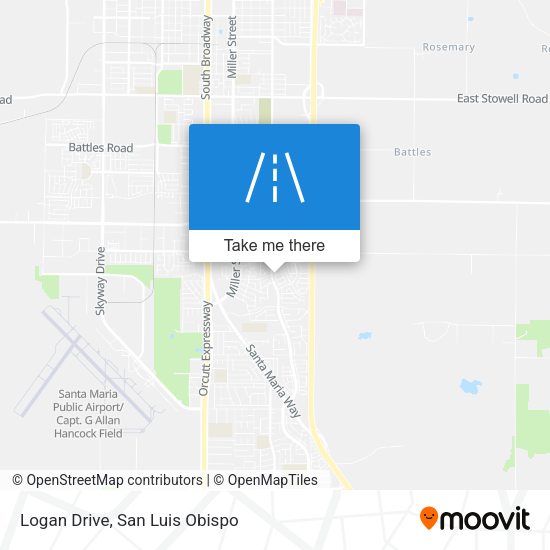 Mapa de Logan Drive