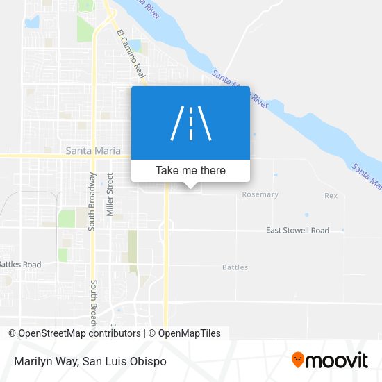 Mapa de Marilyn Way