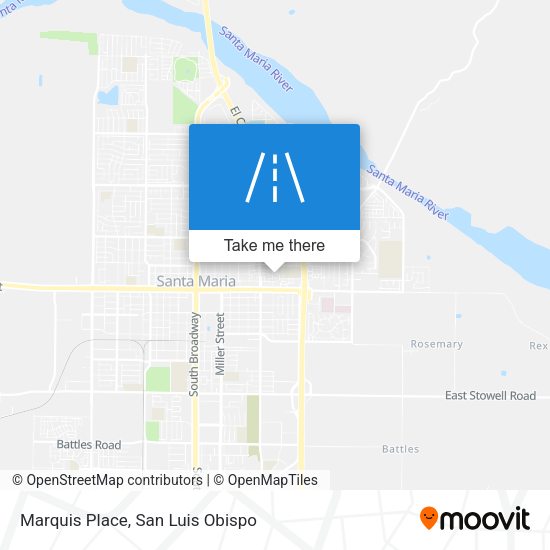 Mapa de Marquis Place