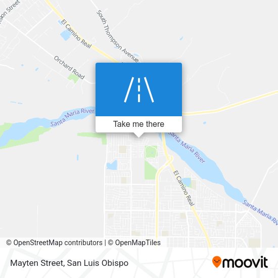 Mayten Street map