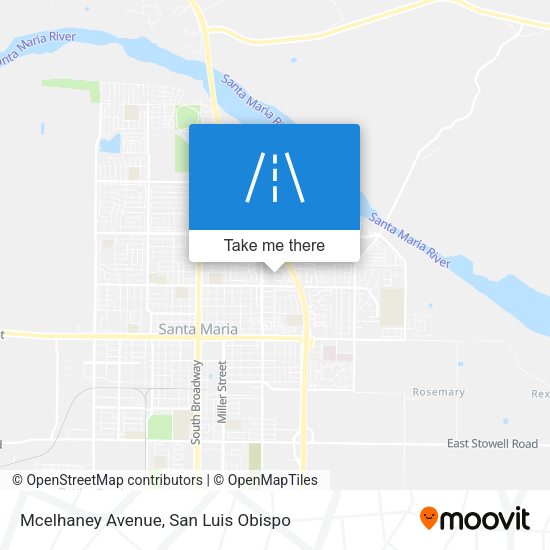 Mapa de Mcelhaney Avenue