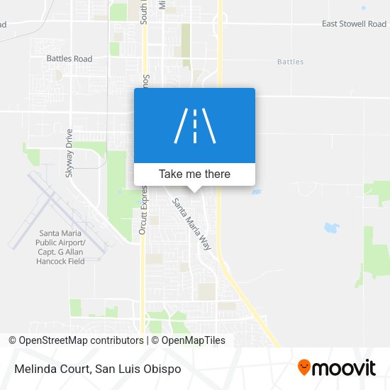 Melinda Court map