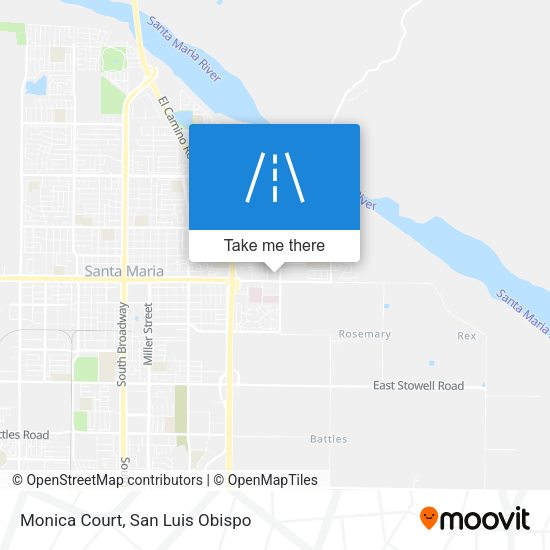 Monica Court map