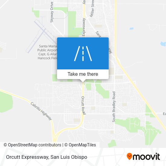 Orcutt Expressway map