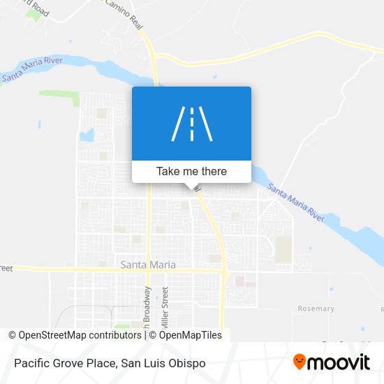 Mapa de Pacific Grove Place