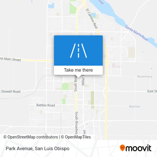 Park Avenue map