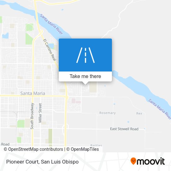 Pioneer Court map