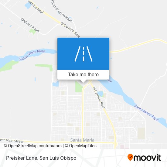 Preisker Lane map