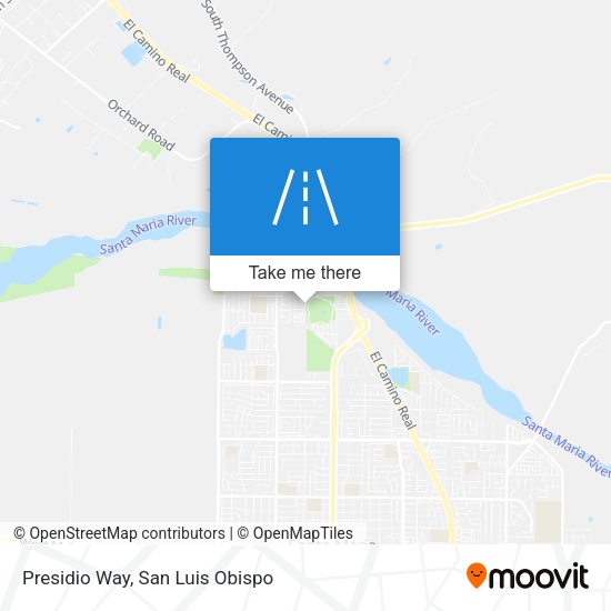 Presidio Way map