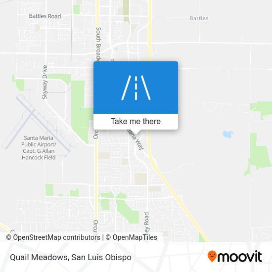 Quail Meadows map