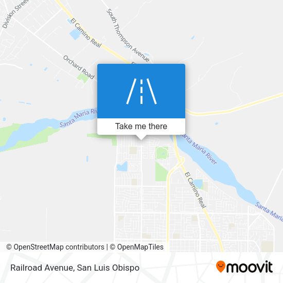 Railroad Avenue map