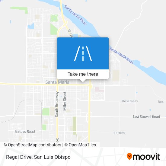 Mapa de Regal Drive