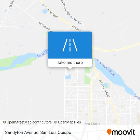 Mapa de Sandyton Avenue