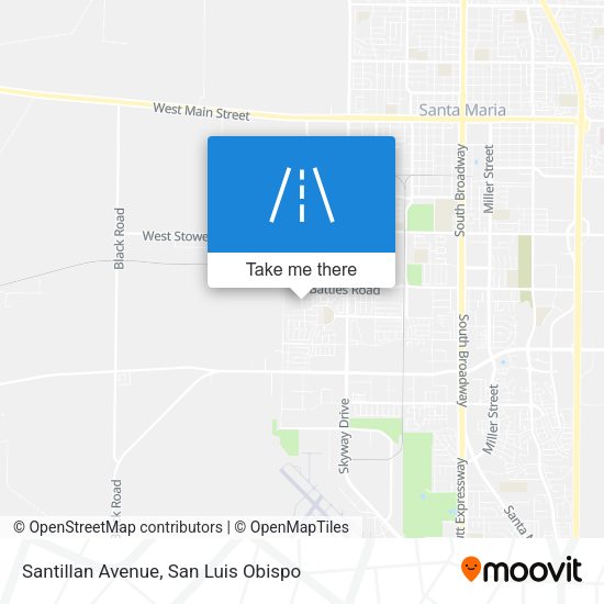 Santillan Avenue map