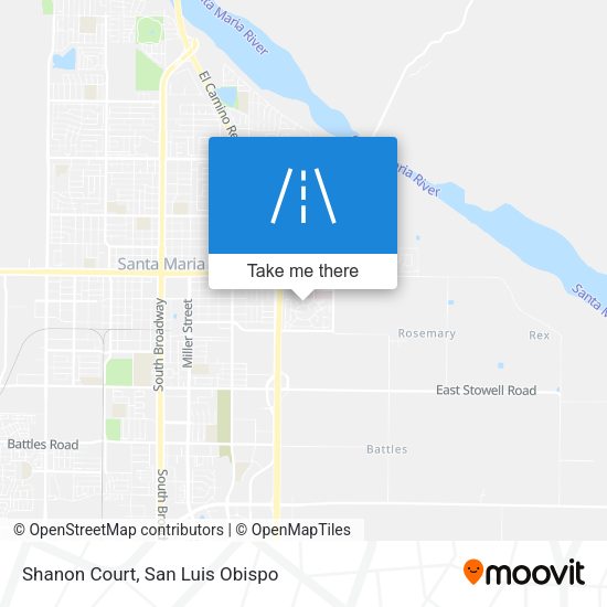 Shanon Court map
