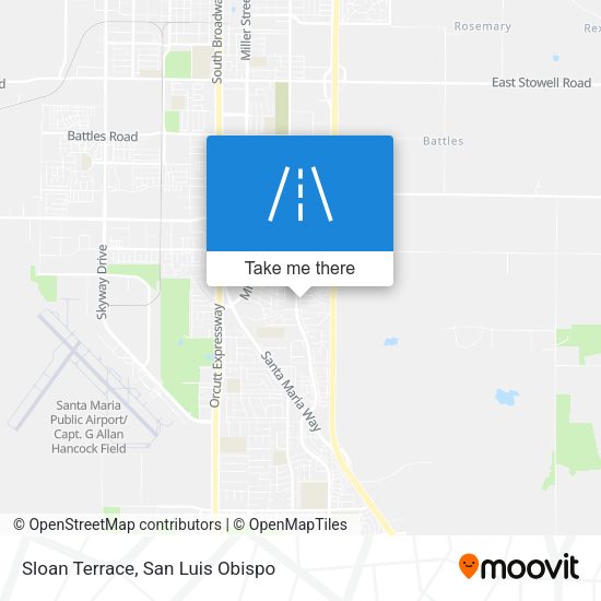 Sloan Terrace map