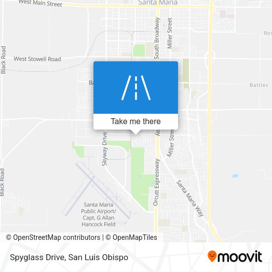 Spyglass Drive map