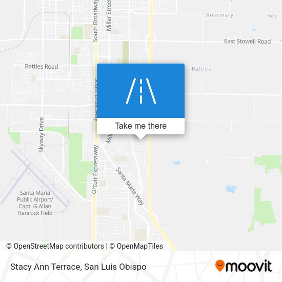 Mapa de Stacy Ann Terrace