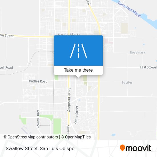 Swallow Street map