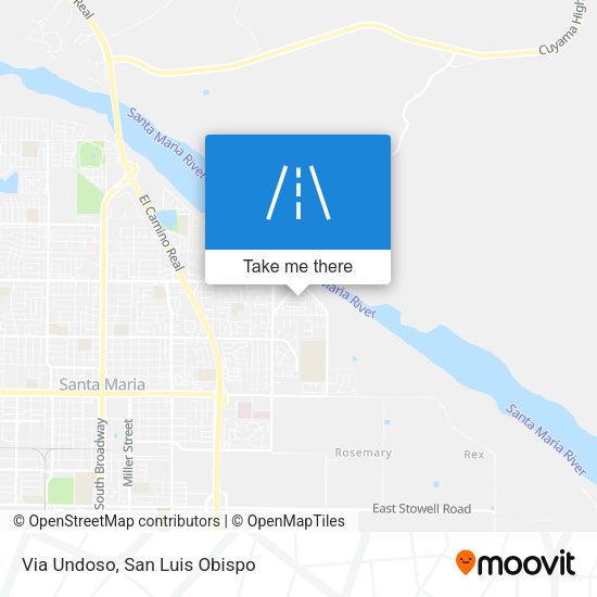 Via Undoso map