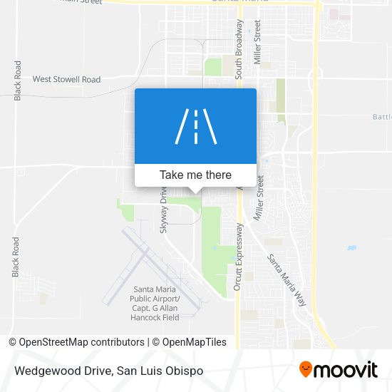 Mapa de Wedgewood Drive