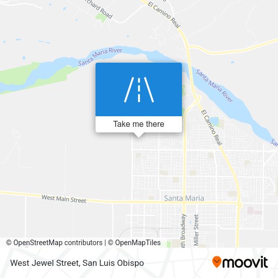 West Jewel Street map