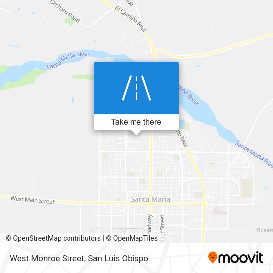 Mapa de West Monroe Street