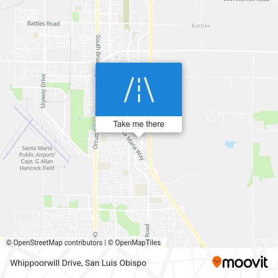 Mapa de Whippoorwill Drive