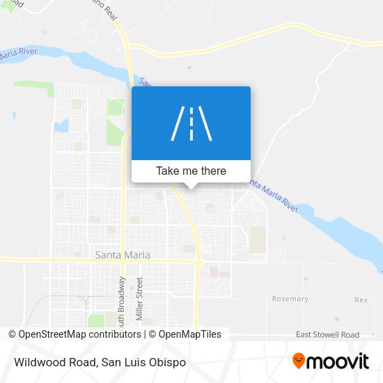 Mapa de Wildwood Road
