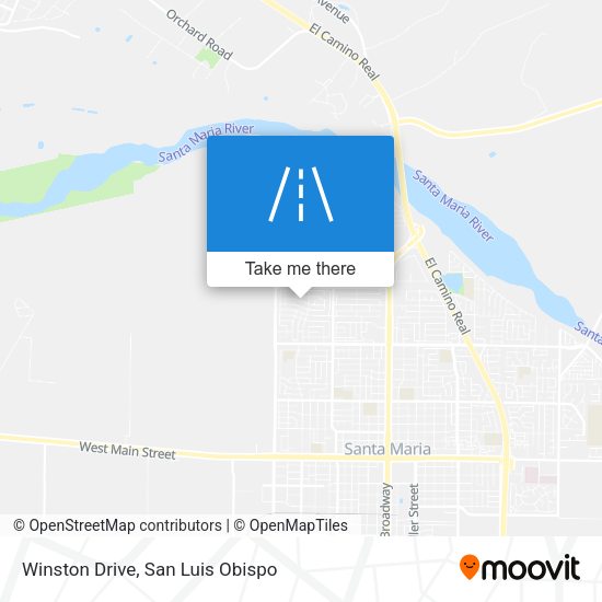 Mapa de Winston Drive
