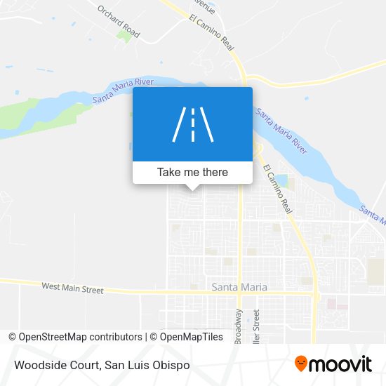 Woodside Court map