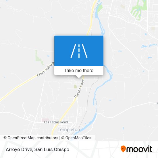 Arroyo Drive map