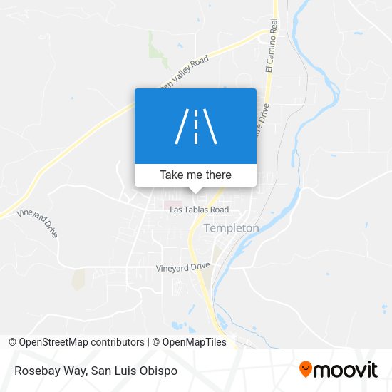 Rosebay Way map