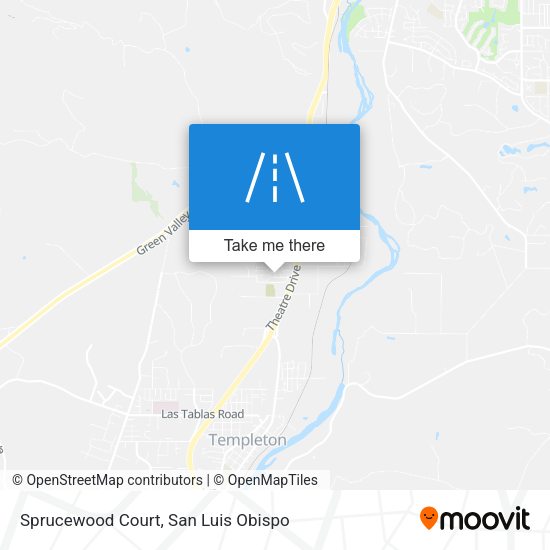 Mapa de Sprucewood Court