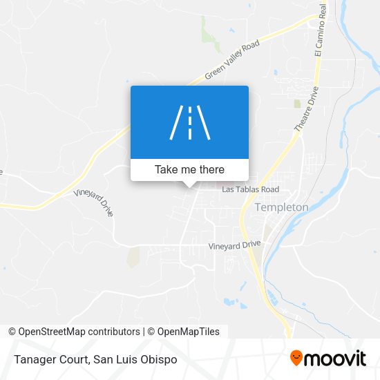 Mapa de Tanager Court